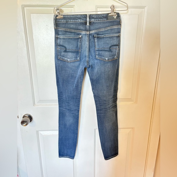 AE High Rise Ripped Skinny Jeans - Picture 2 of 2